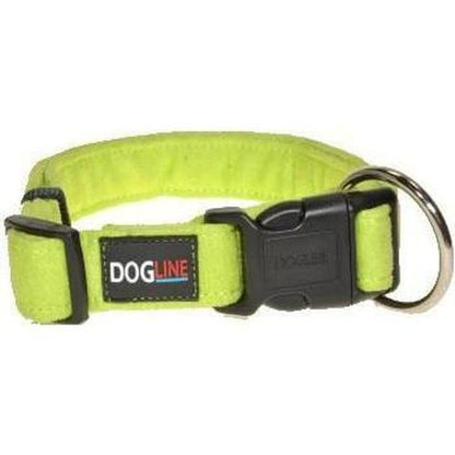 Dogline Comfort Microfiber Flat Collar