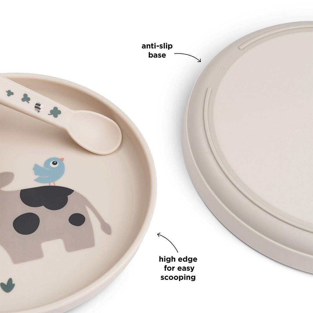 Done By Deer Foodie Plate - Tiny Farm Sand