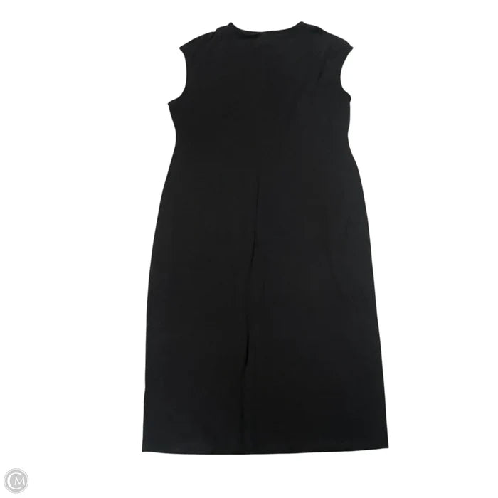 Dress Casual Midi By Vince Camuto In Black, Size: 2x