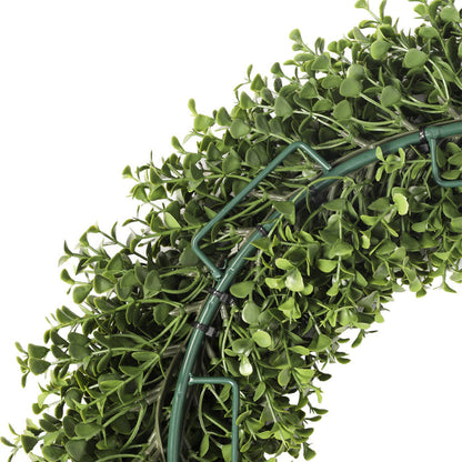 Faux Boxwood 19” Round Wreath