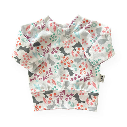 Floral Bunny Lounge Top