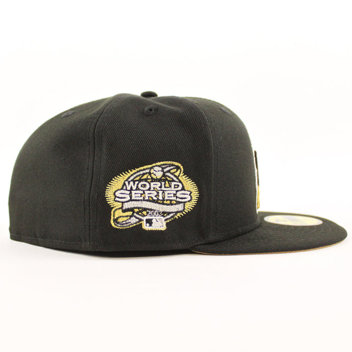 Florida Marlins 2003 World Series New Era 59Fifty Fitted Hat (GITD Black Khaki Under brim)