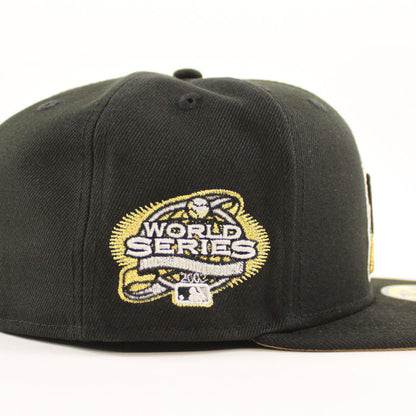 Florida Marlins 2003 World Series New Era 59Fifty Fitted Hat (GITD Black Khaki Under brim)