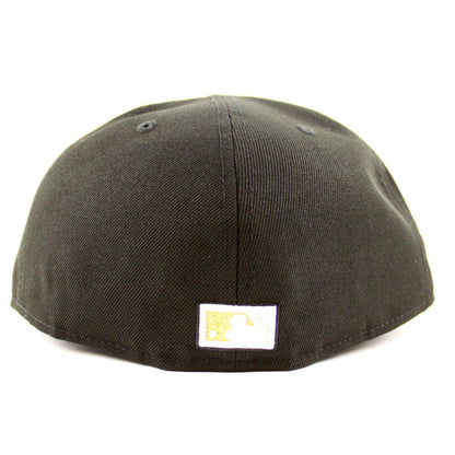 Florida Marlins 2003 World Series New Era 59Fifty Fitted Hat (GITD Black Khaki Under brim)