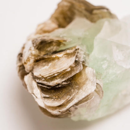 Fluorite, Green w/ Mica