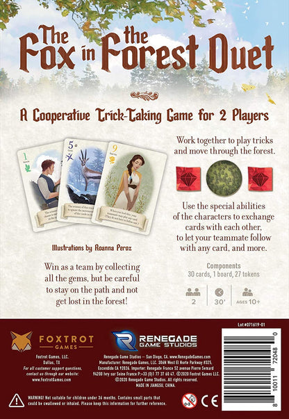 Fox in the Forest-Duet Board Game