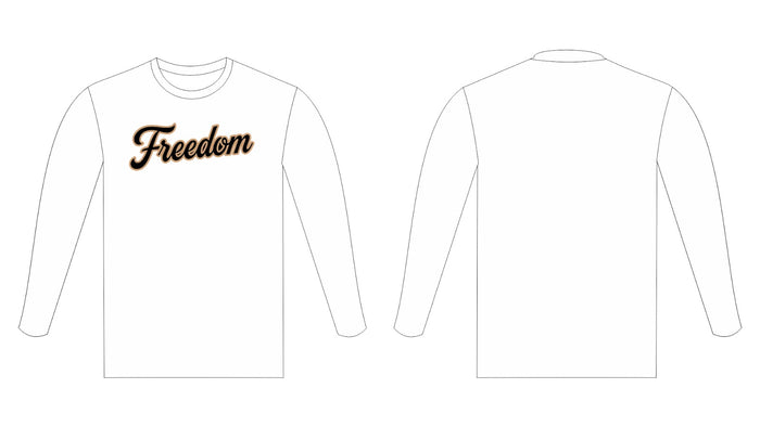 Freedom Script Logo Long-Sleeve Shirt