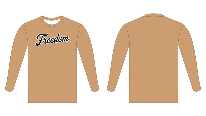 Freedom Script Logo Long-Sleeve Shirt