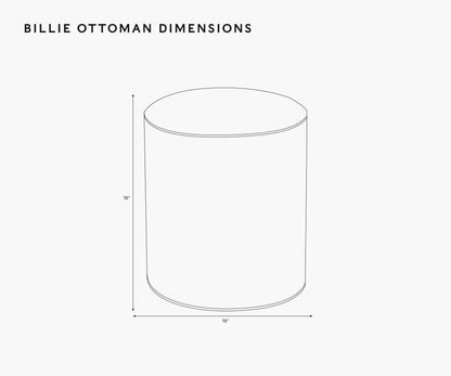Billie Ottoman - Garden Party