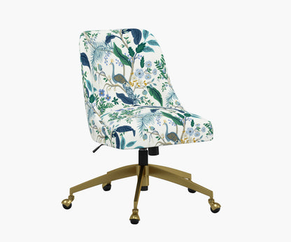 Oxford Desk Chair - Peacock