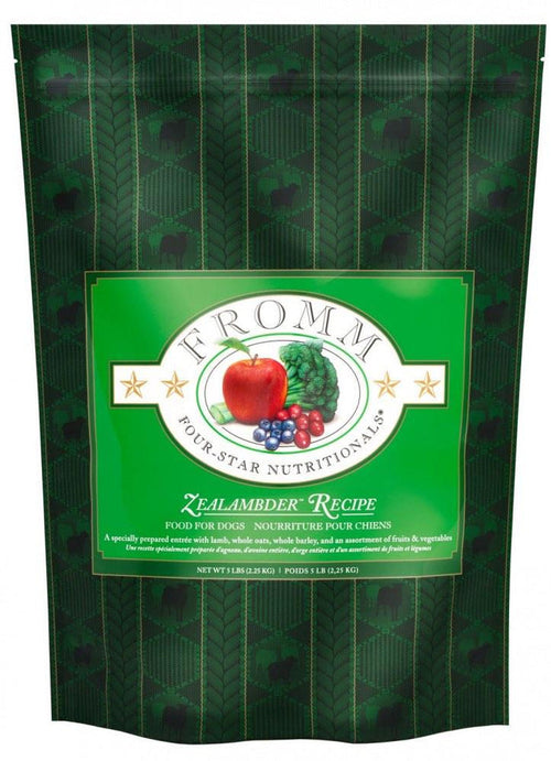 Fromm Four Star Zealambder Dry Dog Food 4lb - Paw Naturals