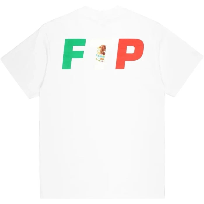 FTP Mexican Flag Logo Tee (White) (WORN)