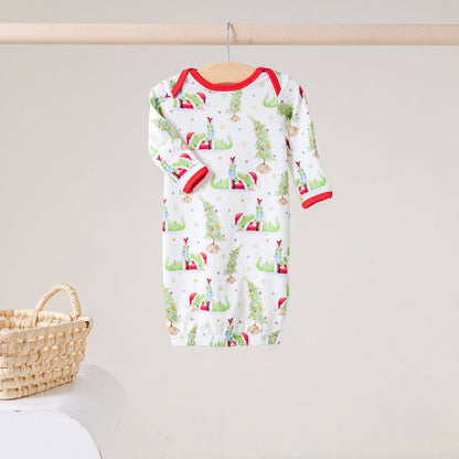 Gator Claus Organic Cotton Pajama Set