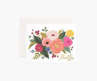 Juliet Rose Thank You Cards - Boxed Set