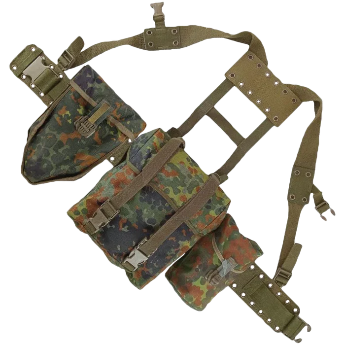 German 5-Piece Harness - German Army Surplus - Webbing Sets