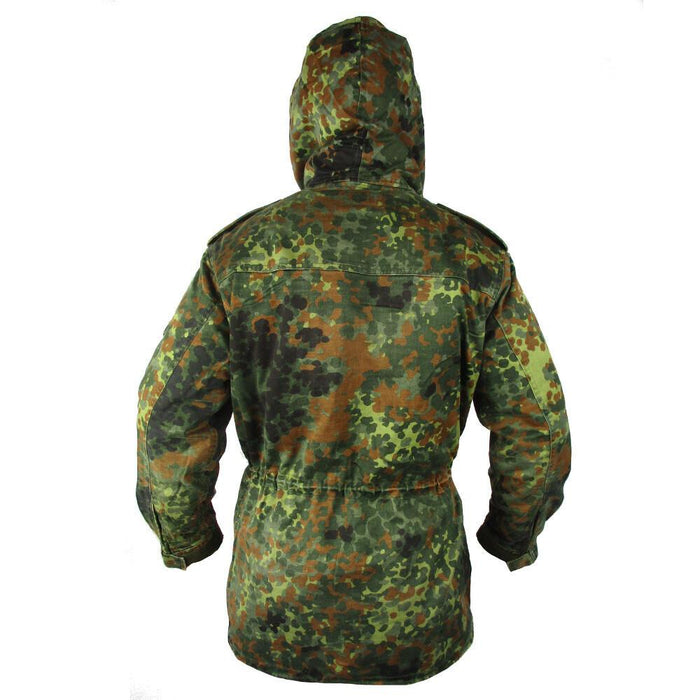 German Flecktarn Parka With Liner - German Army Surplus - Parkas