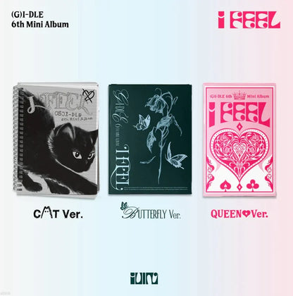 (G)I-DLE - I FEEL 6th Mini Album (You Can Choose Ver)