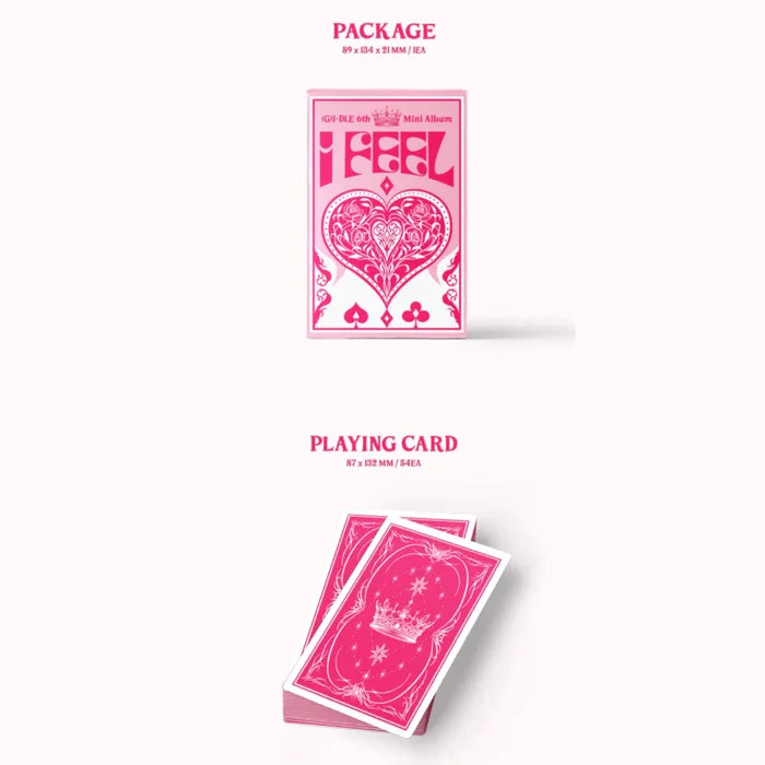 (G)I-DLE - I FEEL 6th Mini Album (You Can Choose Ver)