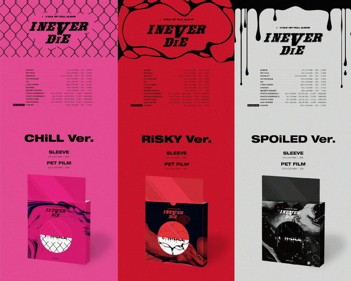 (G)I-DLE - I NEVER DIE (You Can Choose Ver.)