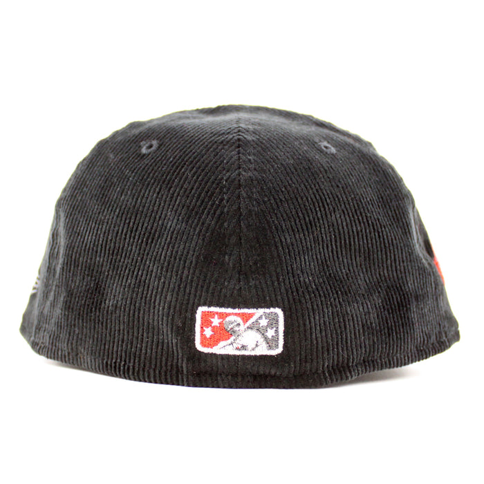GREAT FALLS ELECTRICS New Era 59Fifty Fitted Hat (Black Chrome White Green Under Brim)