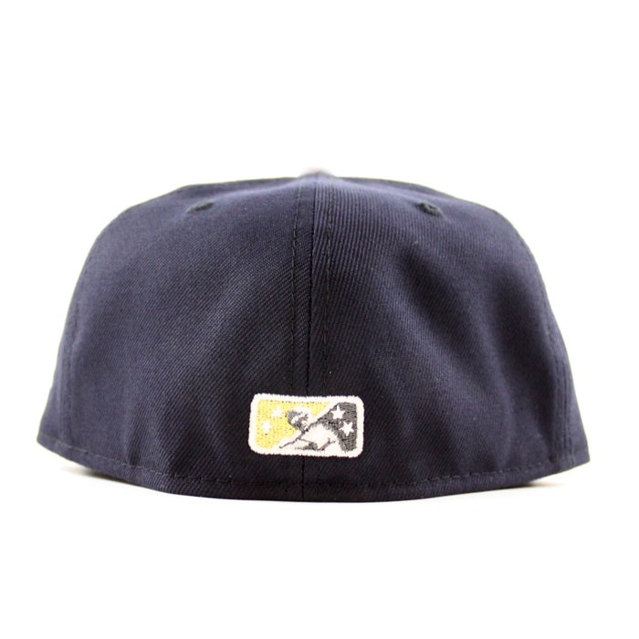 GREENVILLE ASTROS New Era 59Fifty Fitted Hat (Navy Gray Green Under Brim)