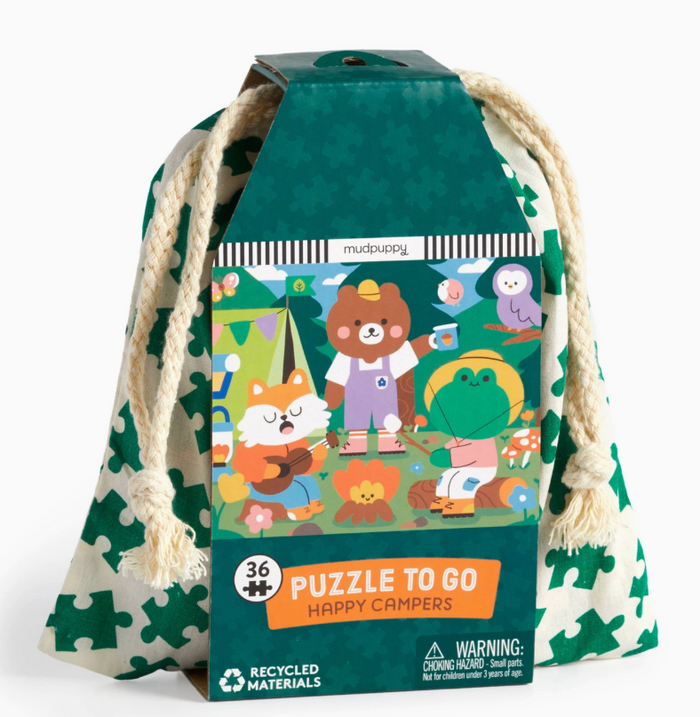 Happy Campers 36 Piece Puzzle To Go