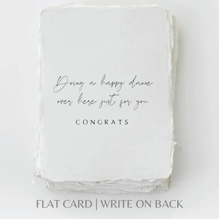 Happy Dance- Greeting Card
