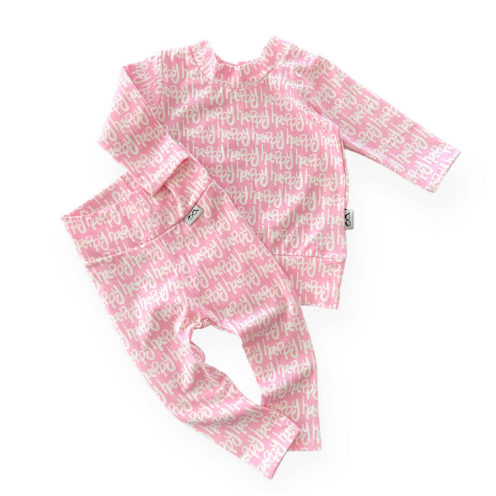 Happy Pink Lounge Set