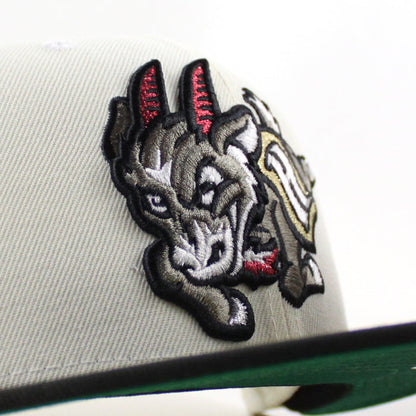 HARTFORD YARD GOATS All Star Bash New Era 59Fifty Fitted Hat (Chrome White Black Green Under Brim)