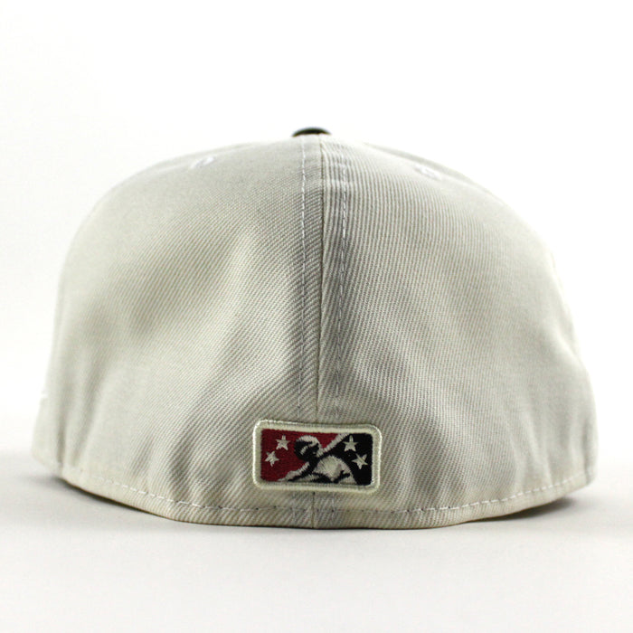 HARTFORD YARD GOATS All Star Bash New Era 59Fifty Fitted Hat (Chrome White Black Green Under Brim)