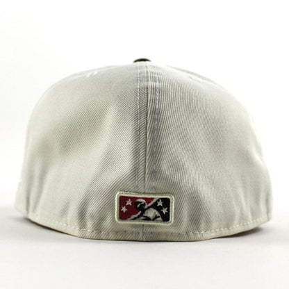HARTFORD YARD GOATS All Star Bash New Era 59Fifty Fitted Hat (Chrome White Black Green Under Brim)