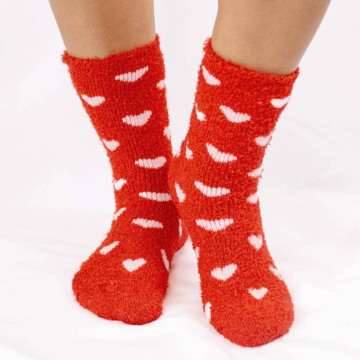 Hearts Snuggle Socks