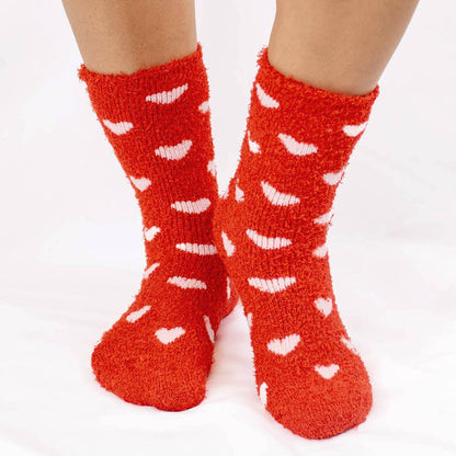 Hearts Snuggle Socks