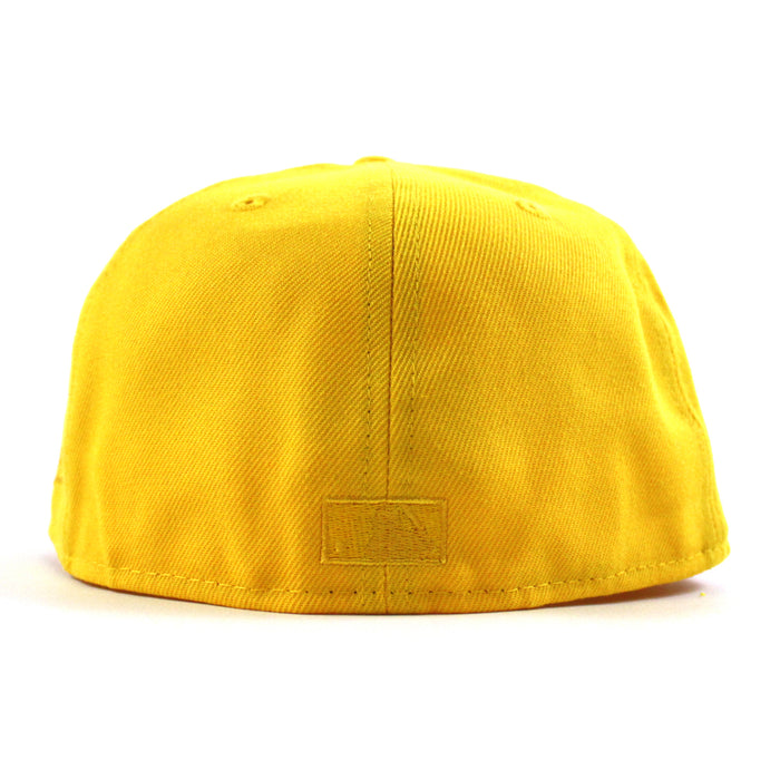 Houston Astros 1968 All Star Game New Era 59Fifty Fitted Hat (Optic White Canary Yellow Green Under Brim)
