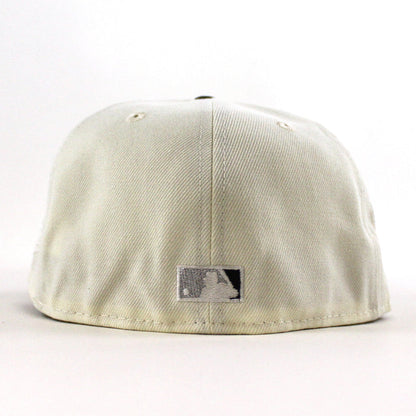 Houston Astros 35 Great Years New Era 59Fifty Fitted Hat (Chrome White Black Gray Under Brim)