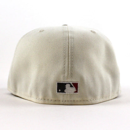 Houston Astros 35 Years New Era 59Fifty Fitted Hat (Chrome Walnut Gray Under Brim)
