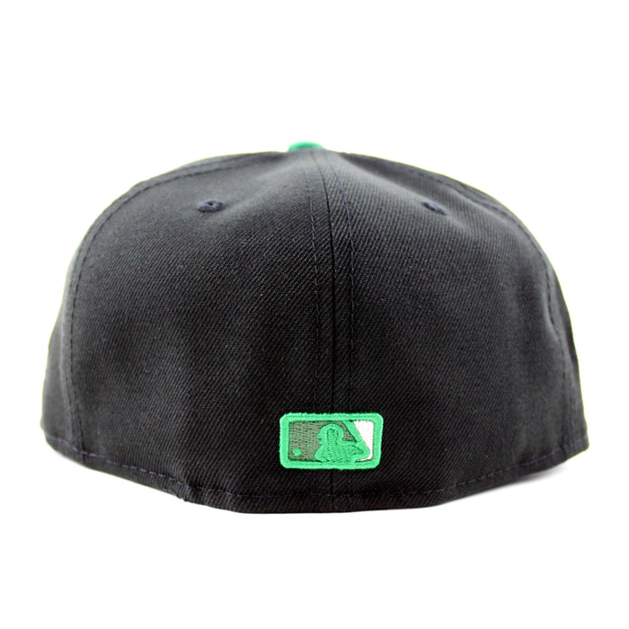 Houston Astros Apollo 11 New Era 59Fifty Fitted Hat (GITD Black Kelly Gray Under Brim)