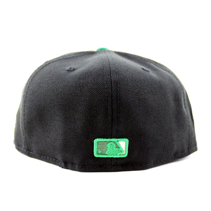 Houston Astros Apollo 11 New Era 59Fifty Fitted Hat (GITD Black Kelly Gray Under Brim)