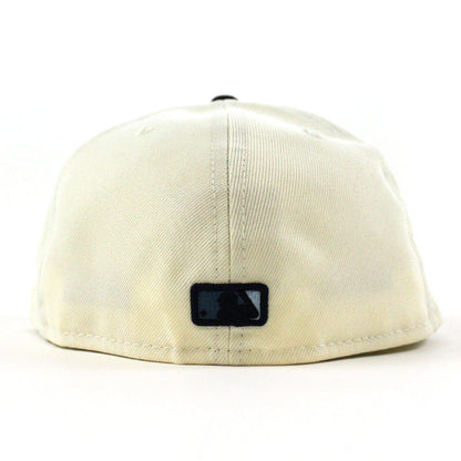 Houston Astros Apollo 11 New Era 59Fifty Fitted Hat (Glow in the Dark CHROME WHITE NIGHT SHIFT NAVY SKY BLUE Under Brim)