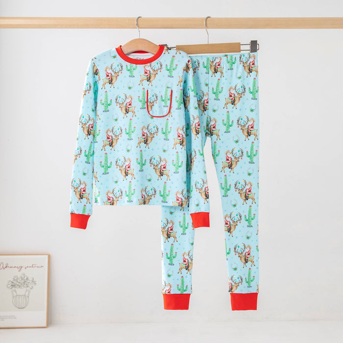 Howdy Holiday Organic Cotton Kids Pajamas