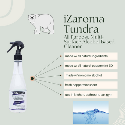 iZaroma - 70% Alcohol All Purpose Multi-Surface Alcohol Based Cleaner-Vermont Soap-Atlas Preservation
