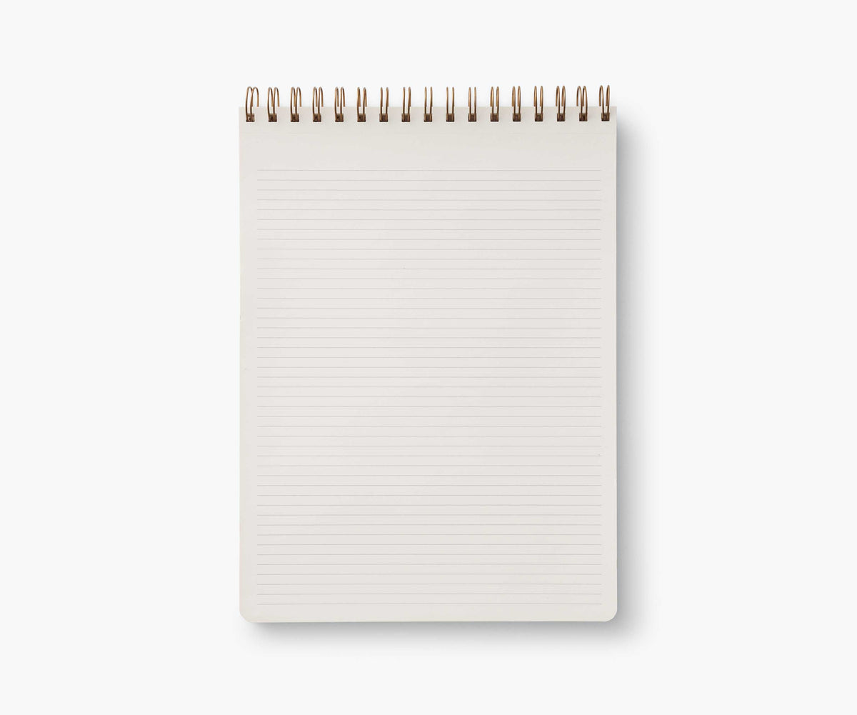 Large Top Spiral Notebook - Estee