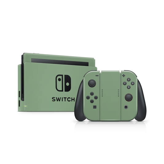 Juniper Green Nintendo Switch Decal Skin
