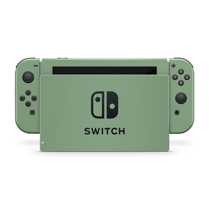 Juniper Green Nintendo Switch Decal Skin