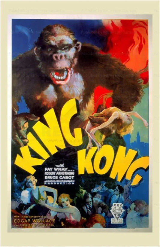 King Kong, RKO Studios - VINTAGEARTREPRINTS.COM