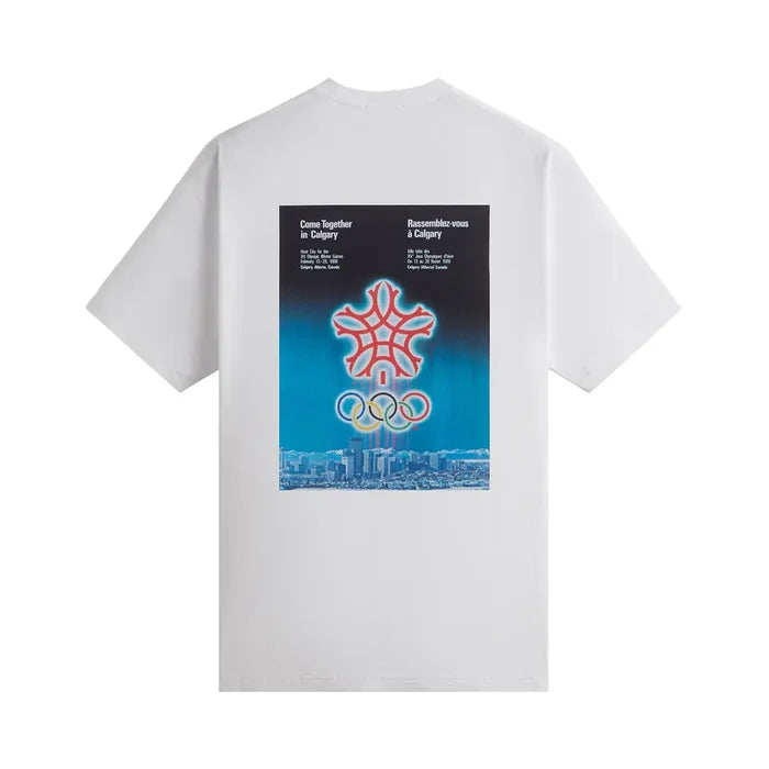 Kith Olympics Heritage Calgary 1988 Vintage Tee (White)