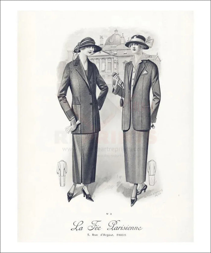 La Fee Parisienne Suits 2 - VINTAGEARTREPRINTS.COM