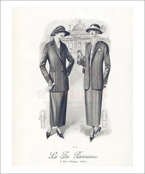 La Fee Parisienne Suits 2 - VINTAGEARTREPRINTS.COM