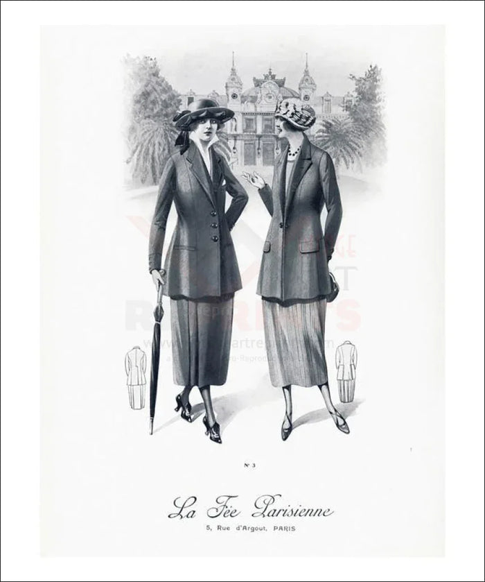 La Fee Parisienne Suits - VINTAGEARTREPRINTS.COM