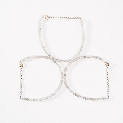 Labradorite - Faceted Beaded Bracelet